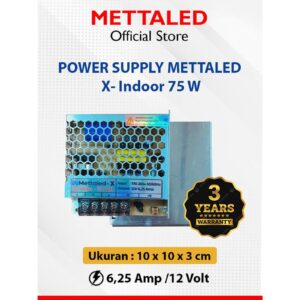 mettaled x 75 watt/5 amp