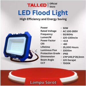 talled blue 50 watt white