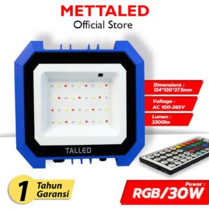 talled blue 30 watt rgb