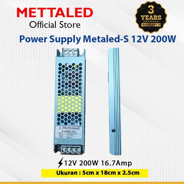 mettaled slim 200 watt/16 amp mettaled slim 200 watt/16 amp