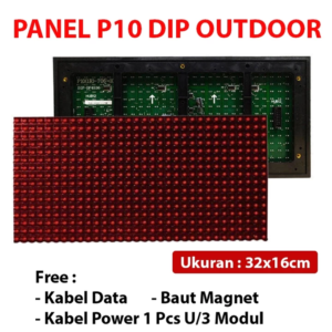 module p10 dip red