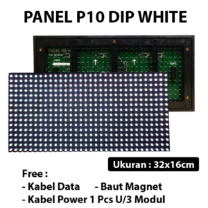 module p10 dip white