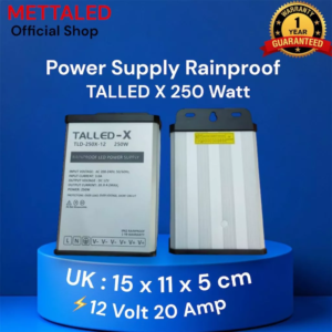 talled x 250 watt/20 amp