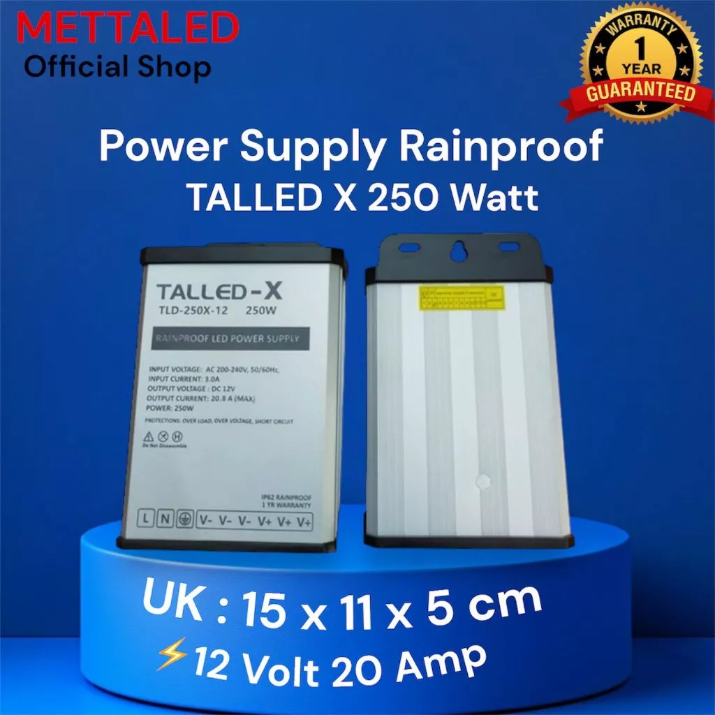 talled x 250 watt/20 amp talled x 250 watt/20 amp