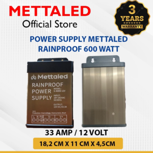 mettaled 400 watt/33 amp