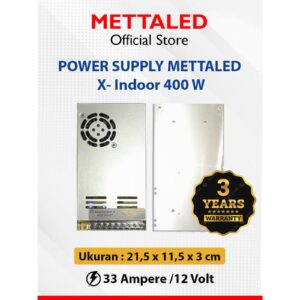 mettaled x 400 watt/33 amp